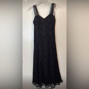 Nikki Morgan Lace Flare Midi Dress ✨